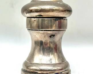 Sterling Silver Black Starr Gorham Peugeot 925 Pepper Mill