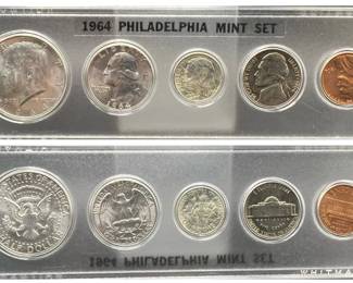 1964 Silver United States Mint Proof Coin Set