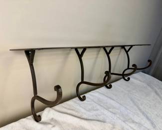 Sturdy Metal Hat/Coat Rack