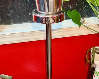 Two Piece Champagne Chiller Ice Bucket on Stand
