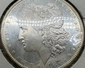 1878-S Silver Antique Morgan Dollar Coin