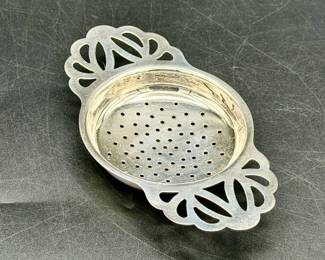 Plato Electro-Plated Nickel Silver Tea Strainer