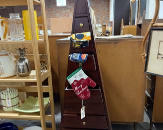 Amazing unique vintage triangle dresser