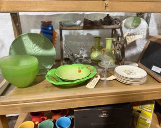 unique vintage cabbage plates