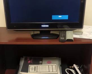 Toshiba 21 Inch LCD TV DVD Combo And VHS Player