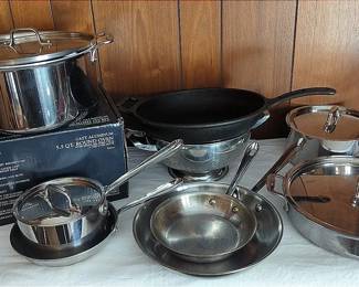 01 AllClad and Lodge Cookware