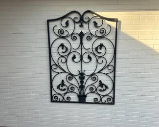 Metal wall hanging