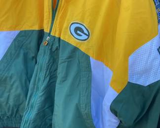 Green Bay Packers Lined Windbreaker