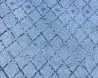 Large Beige and Gray Area Rug