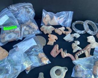 Remnants Of Ancient Pottery