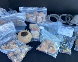 Rare Archeological Digs South American Pottery