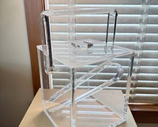 Vintage Lucite Ice Bucket