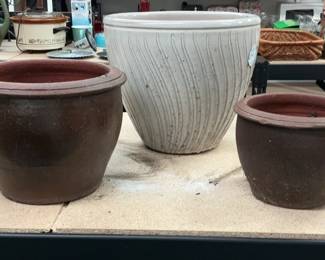 3 Flower Pots