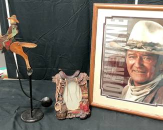 Western Framed Print, Western Picture Frame, Horse Pendulum