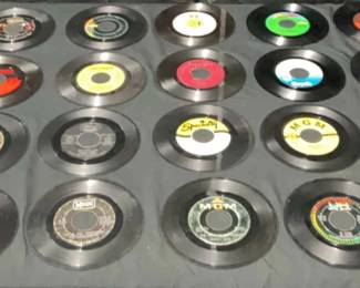 Collection of 27 45s