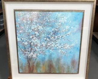 Print Of White Blossoms