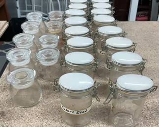 2 Sets Of Spice Jars
