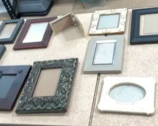 Large Assortment of Picture Frames