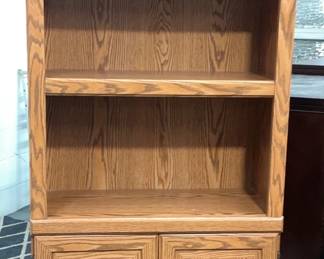 Tall Wood Bookcase