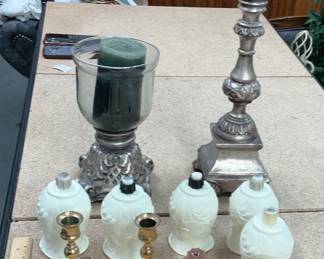 Assortment Of Candle Holders