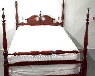 Queen Size Bed Frame, Box Spring Mattress