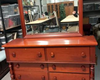 Mahogany Dresser with Mirror