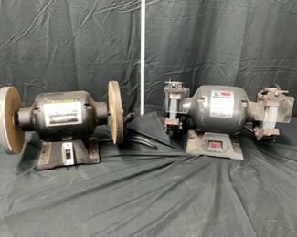 Pair of Bench Grinders