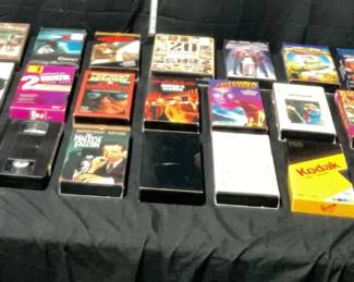 39 Piece VHS Tape Collection