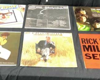 Assortment of 13 Vinyl Records