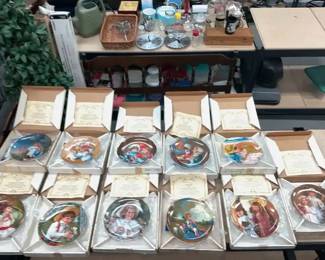 A Childhood Almanac Plate Collection Not Full