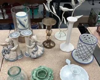 Assorted Candle Holders 