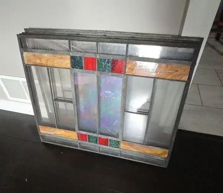 001 Four Stained Glass Windows