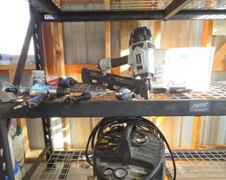 Bostitch 6 Gallon Air Compressor Husky, Eastwood Tools