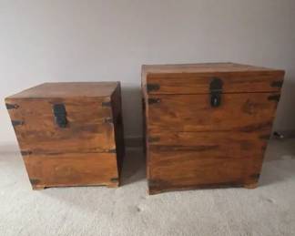 Wooden Storage Cubes