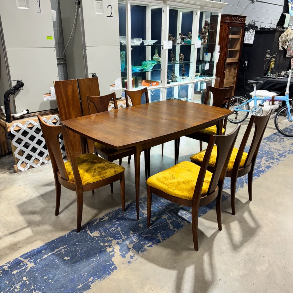Mid Century Dining Table & Chairs Orlando Estate Auction