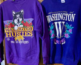 1993 Washington Huskies Rose Bowl Crewneck Sweater, University of Washington 1992 Rose Bowl Crewneck Sweater