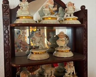 Disney Lenox Snow White & 7 Dwarfs Trinket Boxes