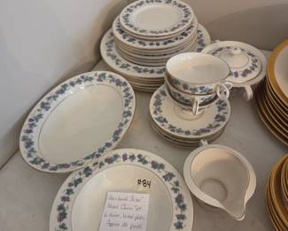 #84	Haviland "Arbor" Mixed China Set - approx. 28 pcs	 $60.00 
