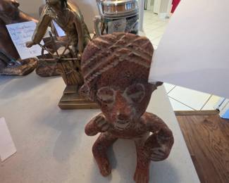 #107	Mexican Folk Art Clay Figurine	 $20.00 
