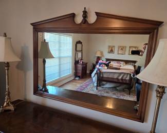 #23	Wood Framed Mirror - 52x42	 $50.00 
