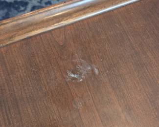 #40	Ethan Allen Rectangular Coffee Table - 46x21x18 - (has small Finish issue)	 $65.00 
