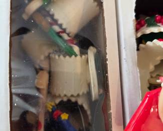 #89	Vtg. Christmas "Dough" Napkin Rings - 7 pcs	 $25.00 