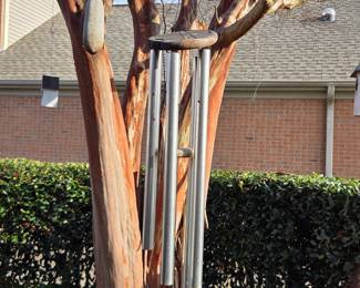 #52	Large Windchime - 39" Tall (missing bottom Decorative Piece)	 $20.00 
