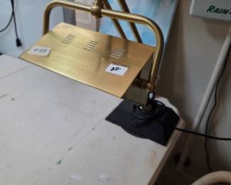 #154	Bankers Metal Lamp 	 $20.00 
