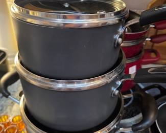 #139	Denmark Cookware - set of 6 pieces	 $20.00 
