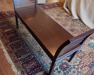 #21	Wood End of Bed Bench w/sides - 52x18x30	 $60.00 
