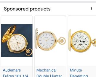 Example of watch for sale. Different Brand.