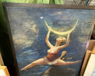 Ilya Zomb, palette knife work