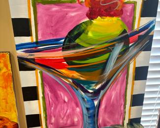 Madison Latimer Martini Art Painting