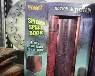 Spirit Halloween Spider Spell Book
